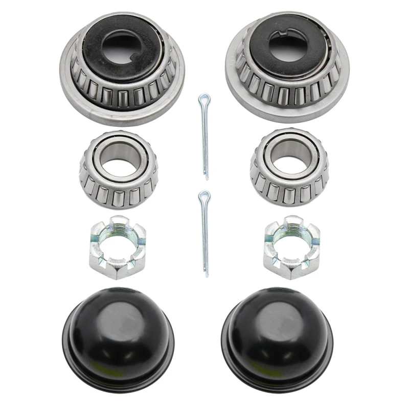 Wilwood kit 2-PK bearing seal LOCKNUT/CAP 55-57 chevy pro spindle