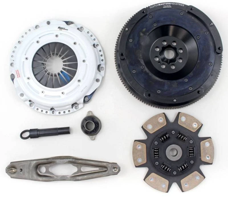 Clutch Masters 14-19 Mini Cooper 1.5L Turbo FX400 6-Puck Clutch Kit w/ Aluminum Flywheel
