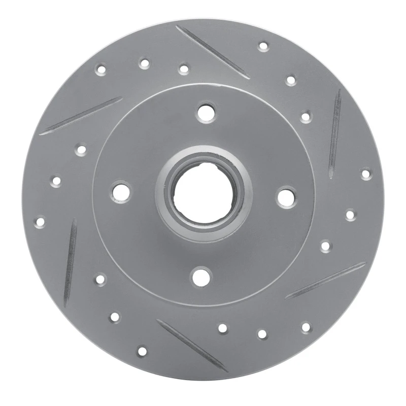 DFC 85-02 Volkswagen Golf Rear Right Drilled & Slotted Geoperformance Rotor