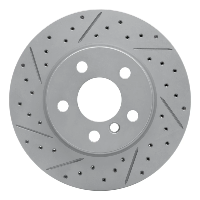 DFC 14-24 Mini Cooper (Excl Clubman Front Left Drilled & Slotted Geoperformance Rotor
