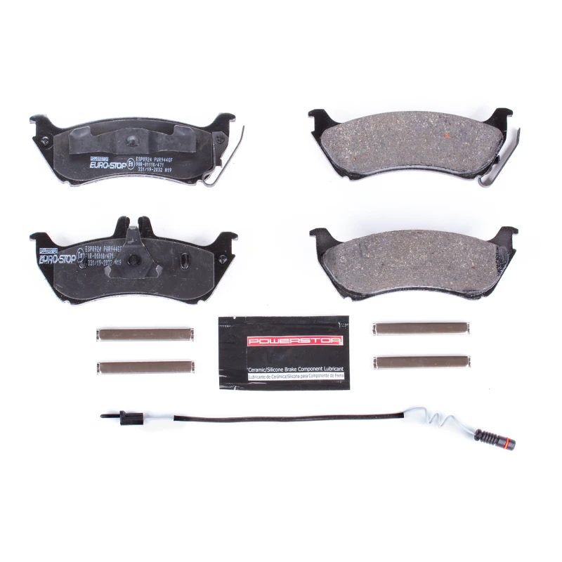 Power Stop 1999 Mercedes-Benz ML430 Euro-Stop ECE-R90 Rear Brake Pads