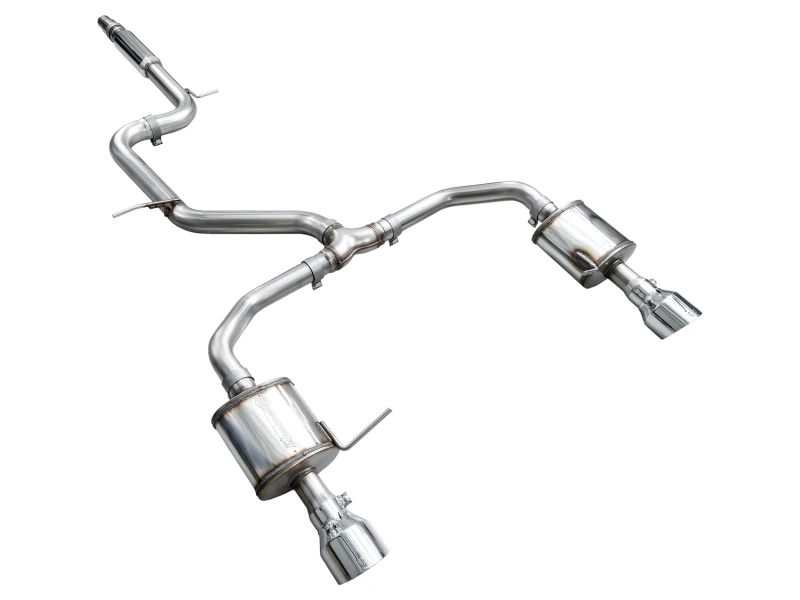 AWE 22-25 Volkswagen Jetta GLI Touring Edition Exhaust - Chrome Silver Tips