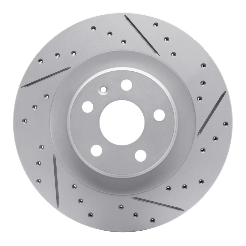 DFC 16-26 Volvo V90 Rear Right Drilled & Slotted Geoperformance Rotor