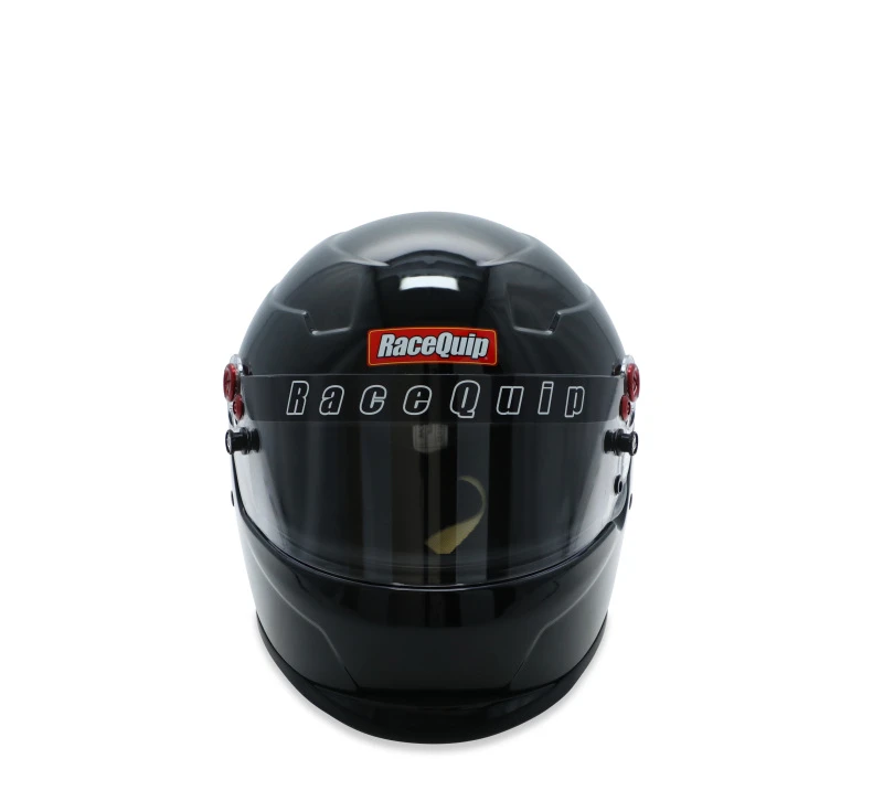 RaceQuip PRO25 SA2025 GLBLK MED HELMET