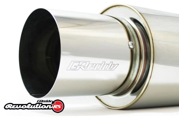 GReddy Universal 3in 3-Bolt Tip Revolution RS Muffler