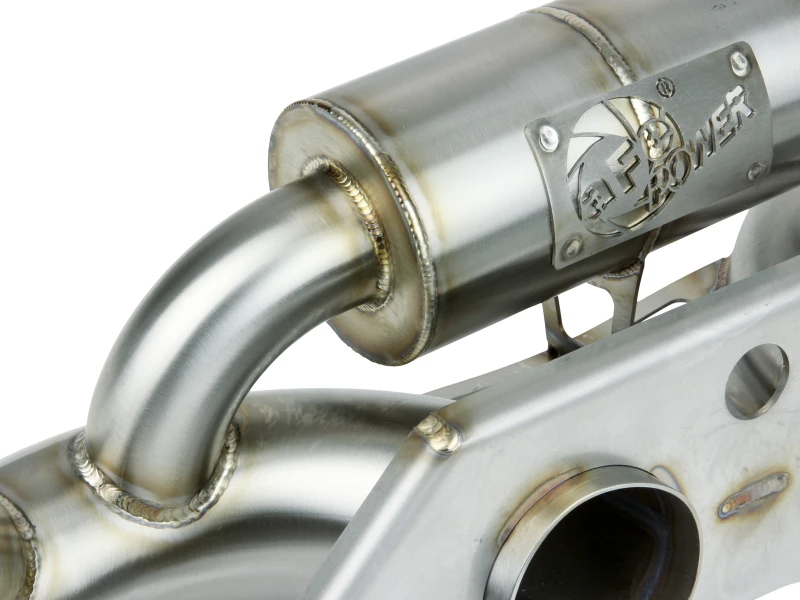 aFe Power MACHForce XP 304 Edelstahl Sekundär-Muffler-Delete-Rohr 14-19 Porsche 911 GT3 3.8L/4.0L