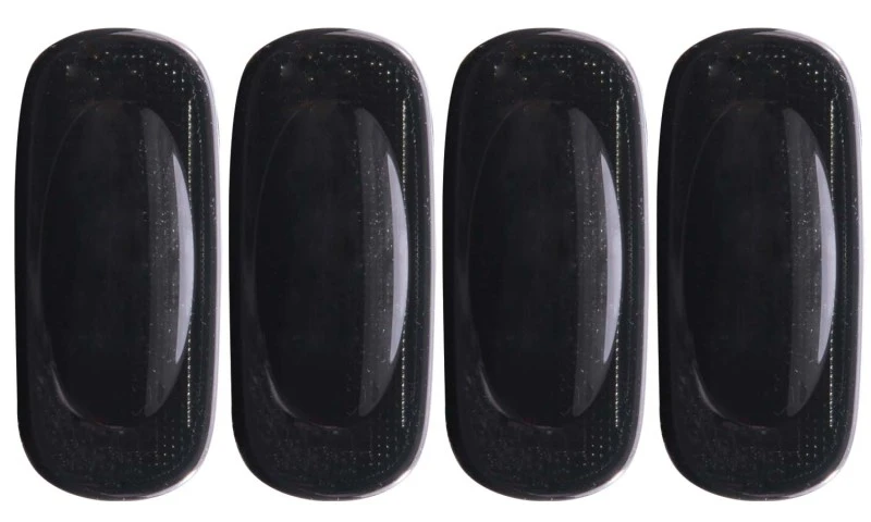 ANZO 2003-2009 Dodge Ram 2500 LED Kotflügel-Licht-Kit Smoke 2pc Amber / 2pc Rot