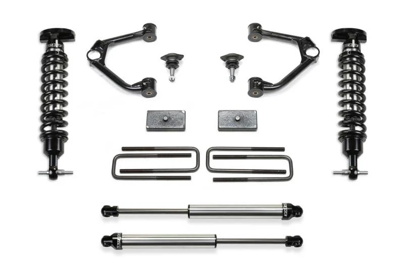 Fabtech 19-21 GM C/K1500 P/U Diesel 3-Zoll-Budget-System mit Dl 2,5 & 2,25