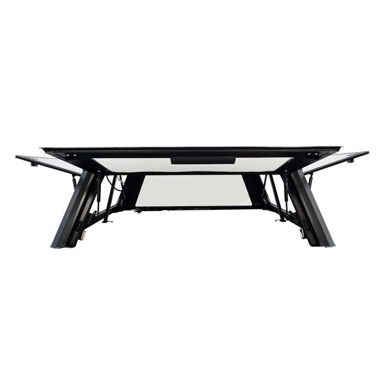 Westin EXP Truck Cap COMPLETE KIT A + BS (24-25 Toyota Tacoma DC 6ft. Bed) - Black