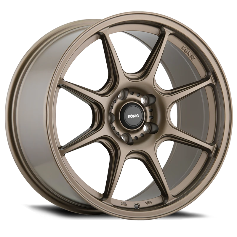 Konig Lockout 17x8 4x100 ET45 Matte Bronze