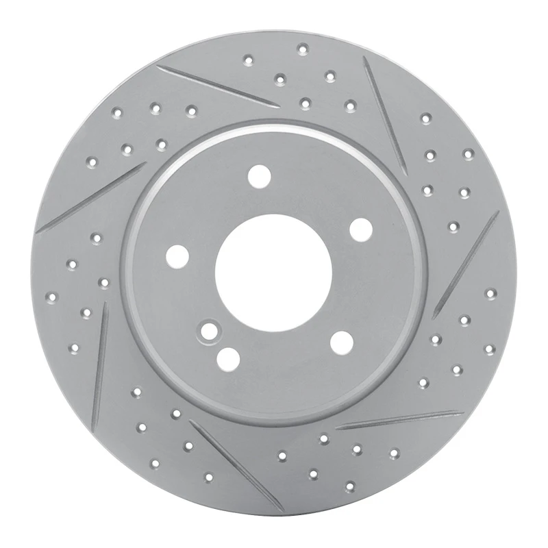DFC 94-11 Mercedes-Benz Clk320 Rear Right Drilled & Slotted Geoperformance Rotor