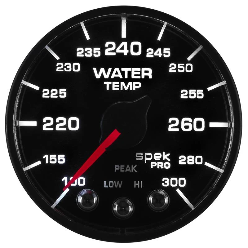 Autometer Spek-Pro - Nascar 2-1/16 Zoll Wasser Temp 100- 300F Bfb Ecu