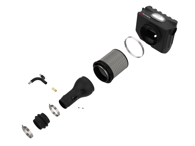 aFe Momentum HD Kaltluft-Ansaugsystem mit Pro DRY S Filter Nissan Titan XD 17-21 V8-5,6L