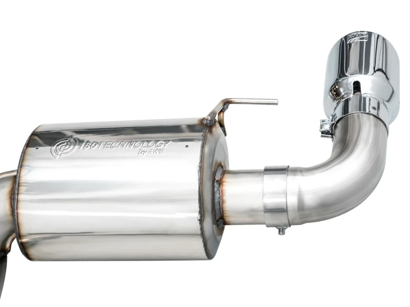 AWE 19-23 BMW 330i / 21-23 BMW 430i Basis G2X Touring Axle Back Auspuff - Chrom Silber