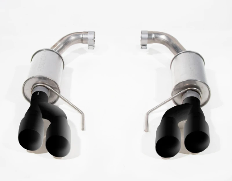 Roush 18-25 Mustang GT Black Tip Axle Back Exhaust