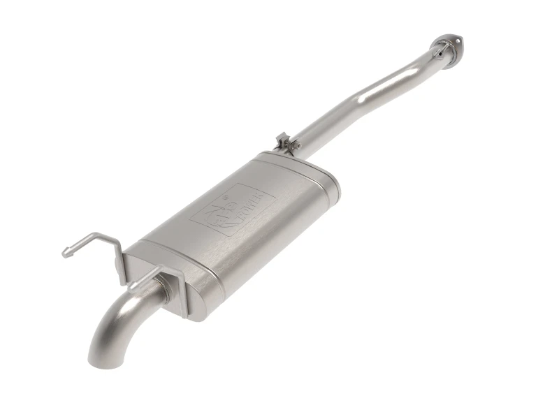 aFe ROCK BASHER 2,5-Zoll-409-Edelstahl-Cat-Back-Auspuff - 99-04 Toyota Tacoma L4-2,4L / V6-3,4L