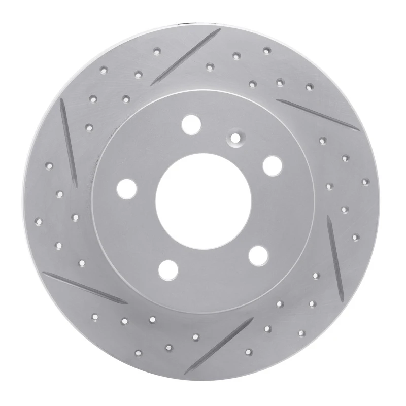 DFC 04-16 Buick Lacrosse Rear Left Drilled & Slotted Geoperformance Rotor