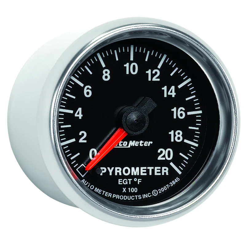 Autometer GS 0-2000 degree F Full Sweep Electronic Pyrometer Gauge