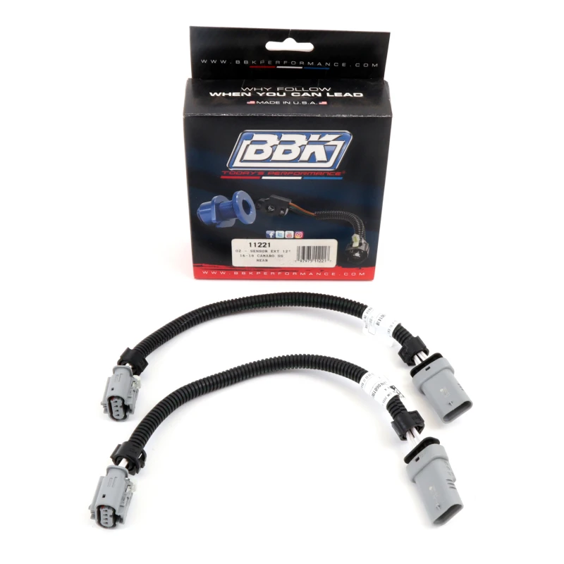 BBK 16-20 GM Camaro 6.2L SS Manuelle Trans O2 Sensor Kabelbaum-Verlängerungen (Hinten)