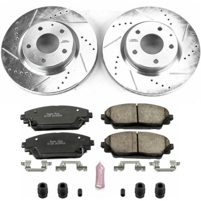 powerstop_K6971-67945ce71a74f Power Stop 14-18 Mazda 3 Front Z23 Evolution Sport Brake Kit