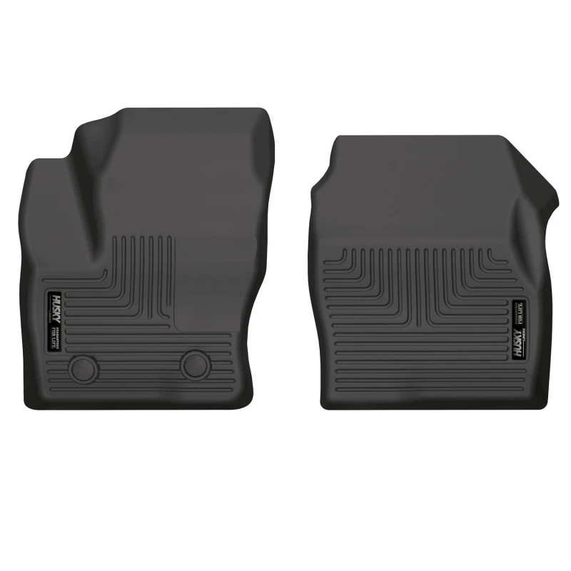Husky Liners 20-22 Ford Transit Connect WeatherBeater Black Front Floor Liners