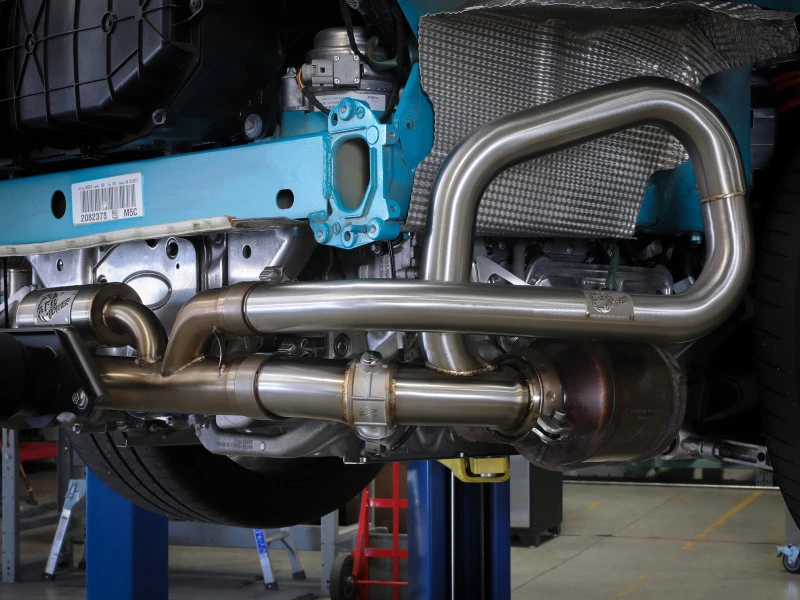 aFe 14-19 Porsche 911 H6-3.8/4.0L GT3 MACH Force-Xp 304 Edelstahl Primär-Muffler-Delete-Rohr