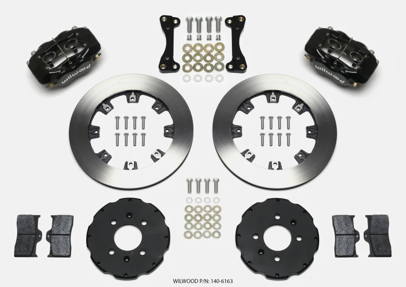 Wilwood Forged Dynalite Front Hat Kit 12.19in 94-01 Honda/Acura w/262mm Disc