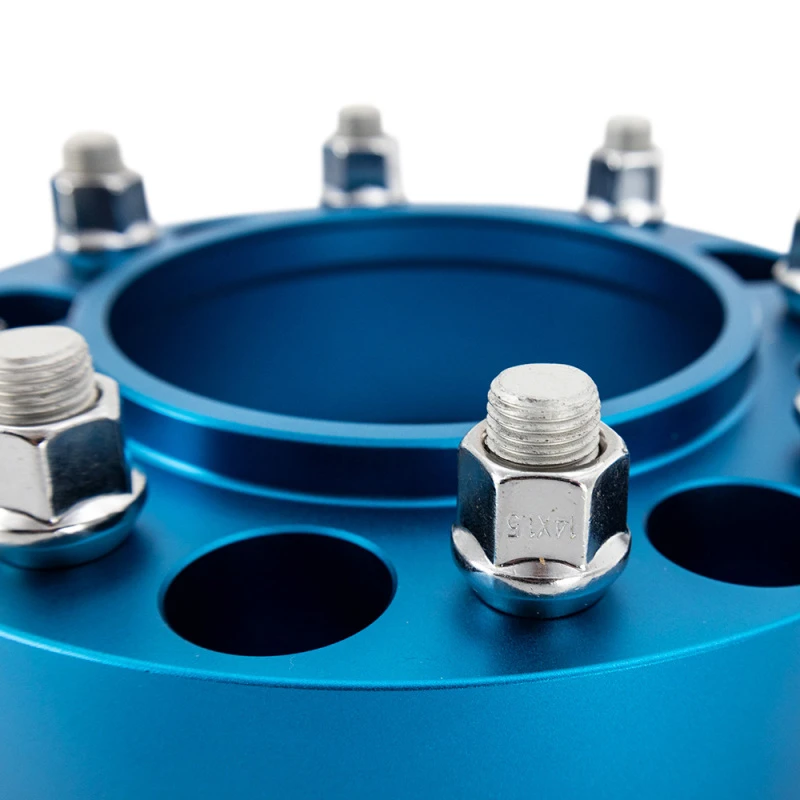 Borne Off Road Wheel Spacers - 6x139.7 - 77.8 CB - 38.1mm - Blue