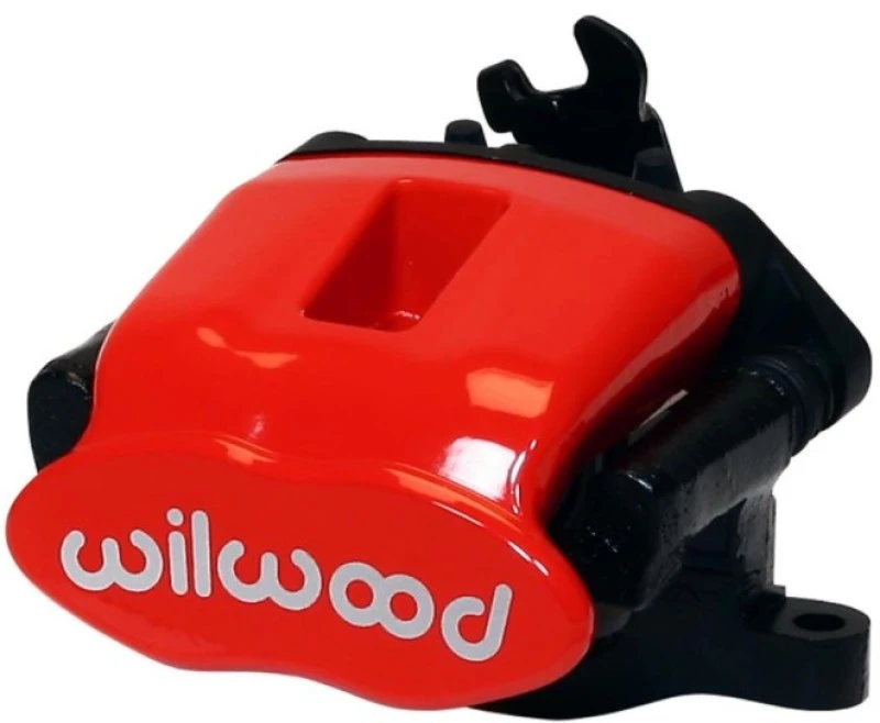 Wilwood Caliper-Combination Parking Brake-R/H-Red 41mm piston.81in Disc