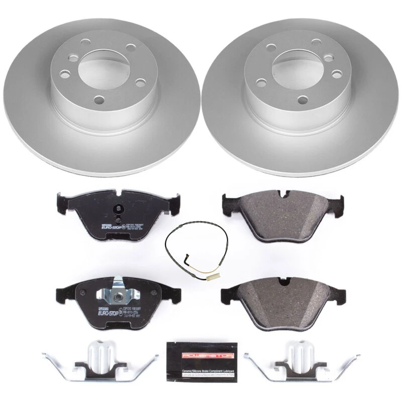 Power Stop 09-10 BMW 328i xDrive Front Euro-Stop Brake Kit