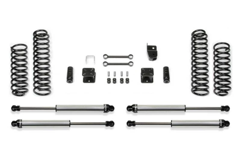 Fabtech 07-18 Jeep JK 4WD 4-Türer 3 Zoll Sport-System mit DL-Stoßdämpfern