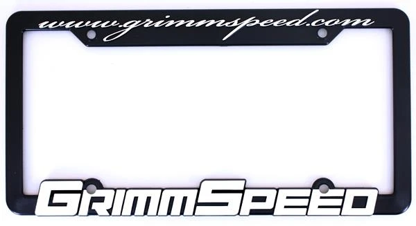 GrimmSpeed Kennzeichenrahmen (Paar)