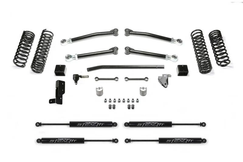 Fabtech 18-21 Jeep JL 4WD 4-Türer 3 Zoll Trail mit Stealth
