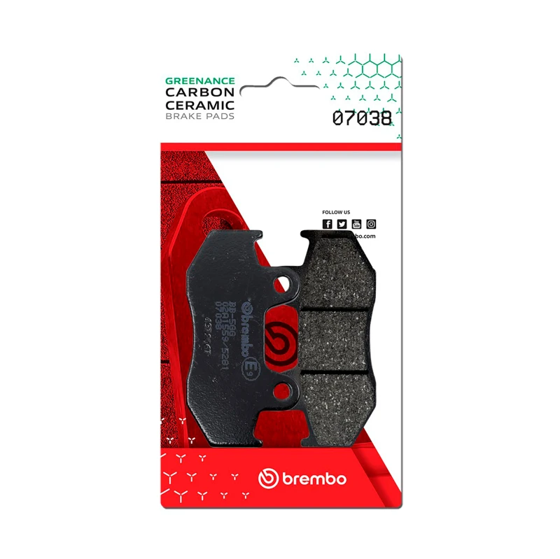 Brembo OE Front Brake Pad for Honda Ch/Honda Ses/Honda Ps/Honda Sh/Honda Lead