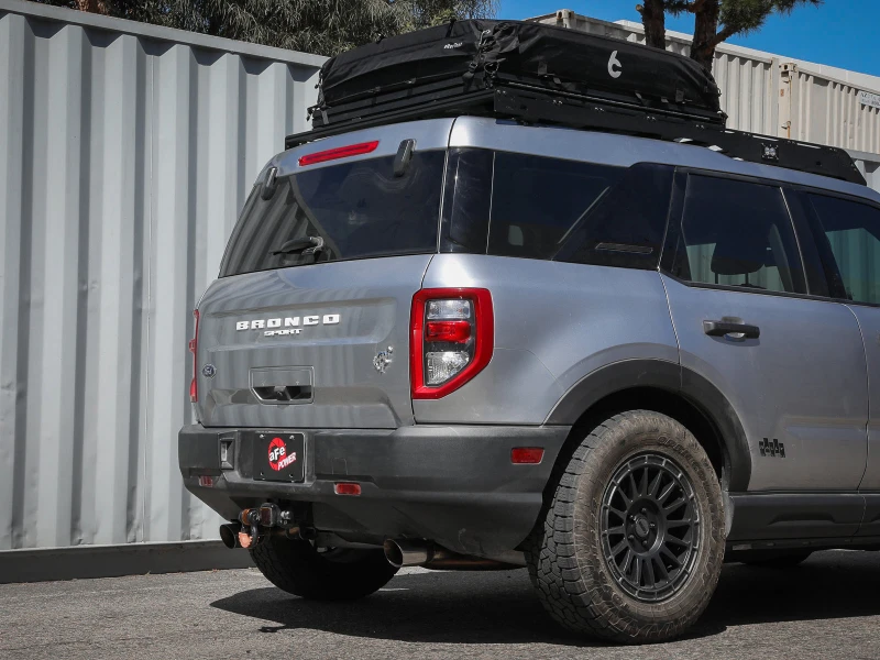 aFe Ford Bronco Sport 21-22 L3-1.5L (t)/L4-2.0L (t) Vulcan Kat-Back-Abgasanlage-Polierte Endrohre
