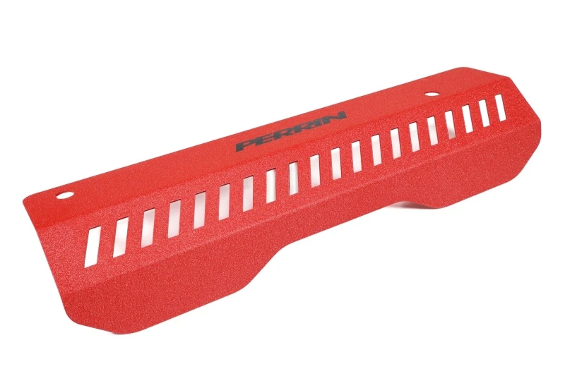 Perrin Riemenscheibenabdeckung für 22-23 Subaru WRX (Kurze Version - Funktioniert mit AOS-System) - Rot