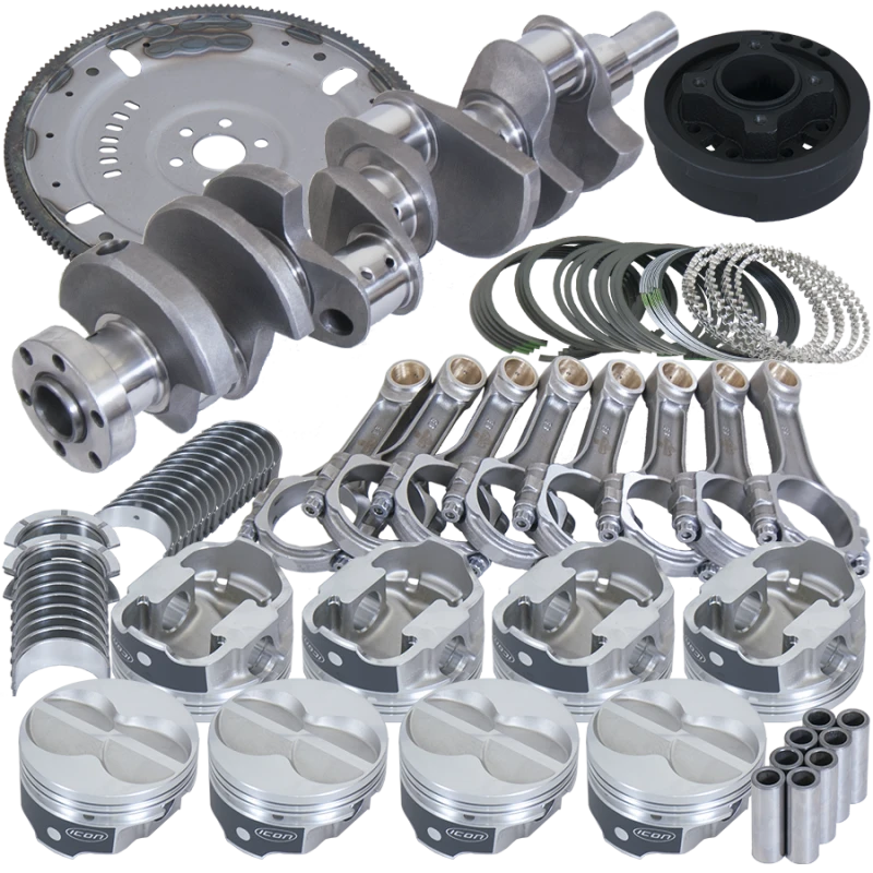 Eagle Ford 302 Rotierende Baugruppe mit 3,400in Kurbelwelle, 5,400in I-Träger Pleuel und 4,000in Kolben