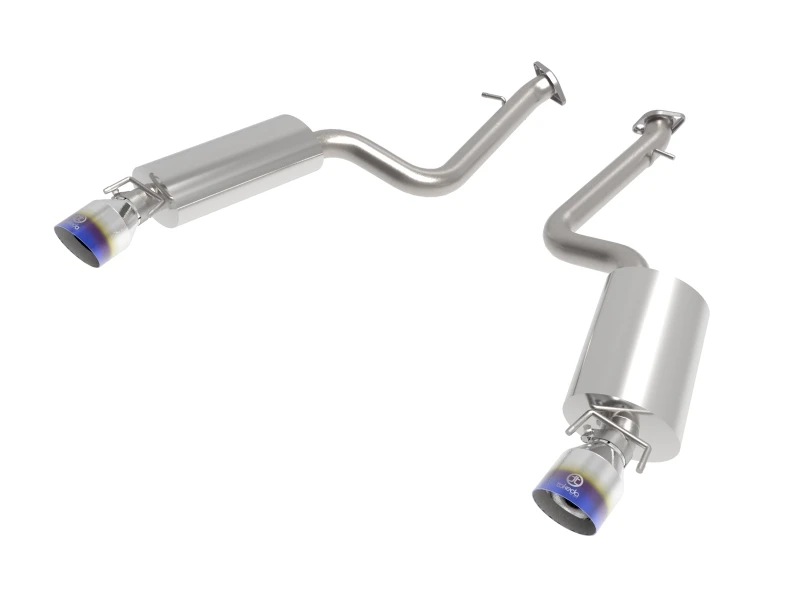 aFe Lexus IS350 14-22 V6-3.5L Takeda Axle-Back Auspuff-System- Blauer Tipp