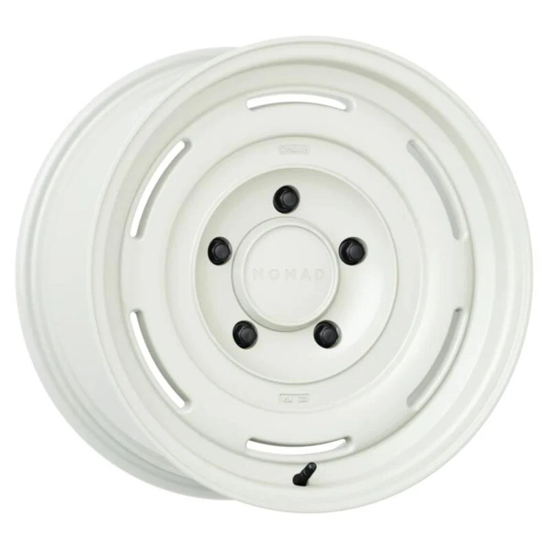Nomad N504VW Field 17x8.5in / 6X139.7 BP / 35mm Offset / 106.1mm Bore - Vintage White