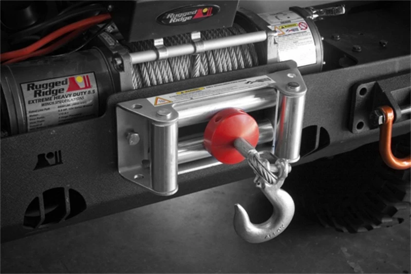 Rugged Ridge Winch-Kabelstopper Rot