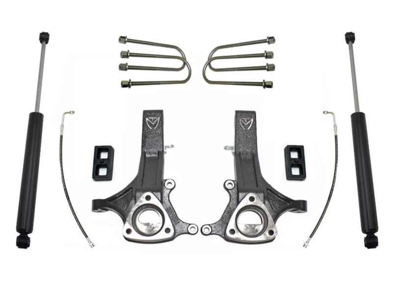 MaxTrac 02-08 Dodge RAM 1500 2WD 4.5in/2in MaxPro Spindle Lift Kit w/MaxTrac Shocks