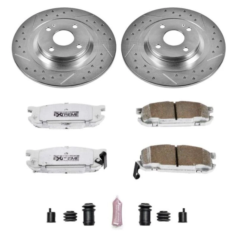 powerstop_K5267-26-679457d37d58d Power Stop 01-05 Mazda Miata Rear Z26 Street Warrior Brake Kit