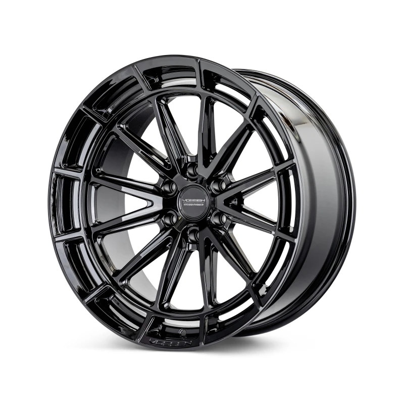 Vossen HFX-5 22x10 - 8x165.1 - ET-18 - Super Deep Face - 125.1 - Gloss Black Wheel
