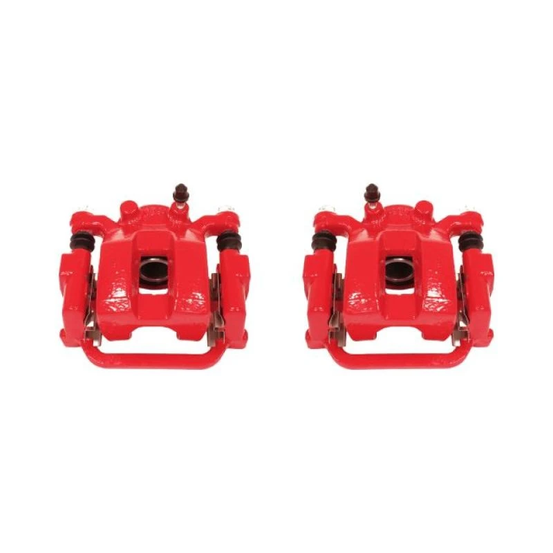 powerstop_S2786-679454b3a7706 Power Stop 03-08 Infiniti FX35 Rear Red Calipers w/Brackets - Pair
