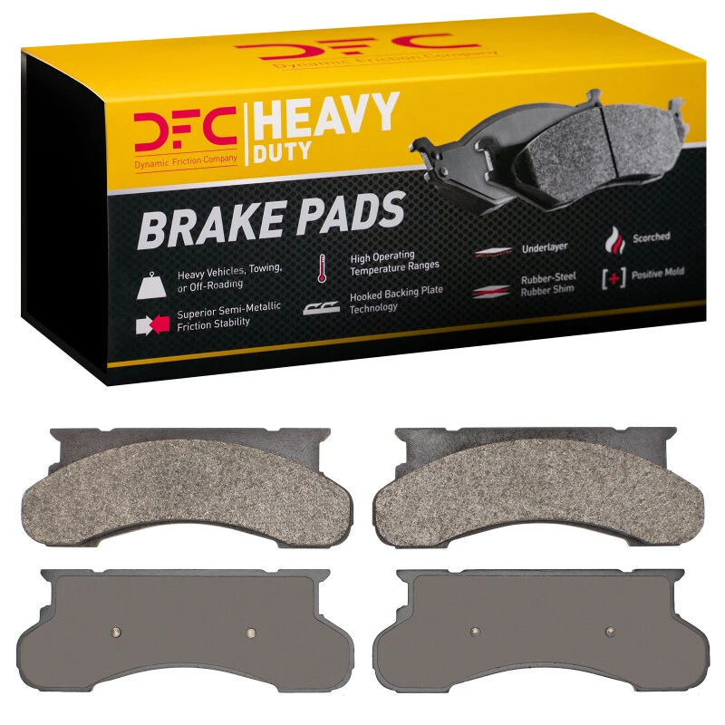 DFC 75-94 Ford F-350 2WD (Excl Super Duty) Front Heavy Duty Pads - Semi Metallic