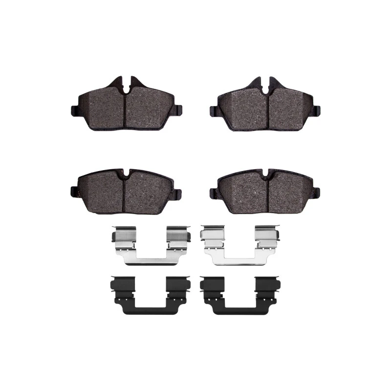 DFC 20-24 Mini Cooper (Excl Clubman) Front 5000 Advanced Low Metallic Brake Pads and Hardware Kit