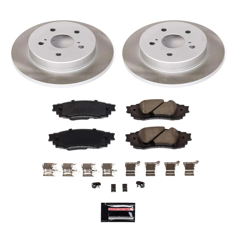 powerstop_SC8333-6795e6d637bae Power Stop 21-23 Toyota Venza Rear Semi-Coated Rotor Kit