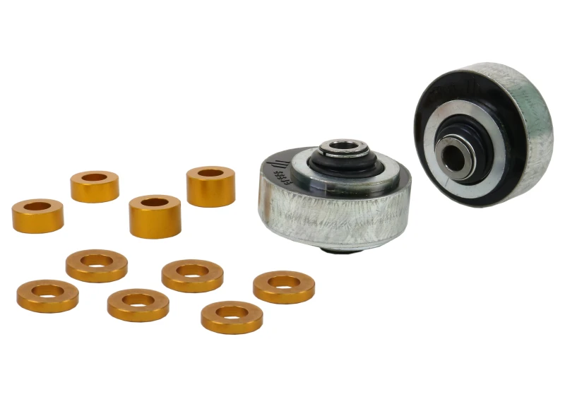 Whiteline Vordere Querlenker Unterer Innerer Hinterer Buchsen-Kit für 07-14 Subaru WRX STI Limousine/Schleuder