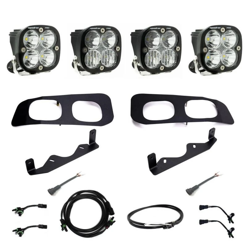 Baja Designs Squadron Pro Dual Fog Pocket Light Kit für 2023+ Ford F-250/350 Super Duty