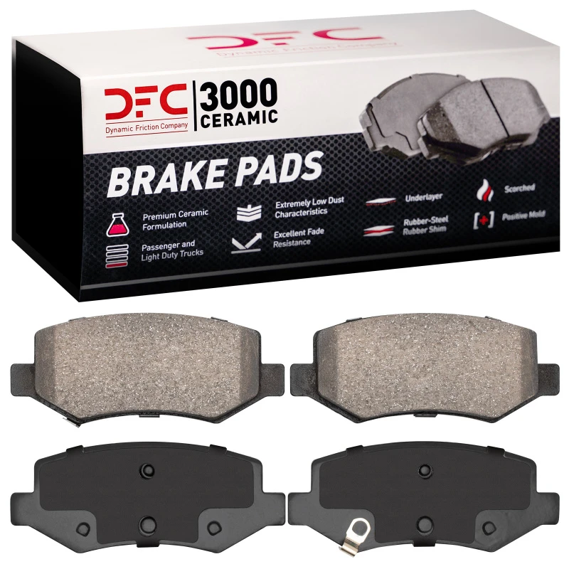 DFC 22-25 Chevrolet Groove (Mexico) Rear 3000 Ceramic Brake Pads